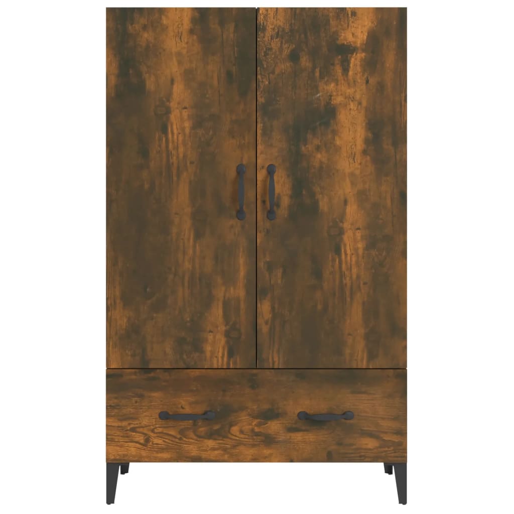 Komoda boja dimljenog hrasta 70 x 31 x 115 cm konstruirano drvo