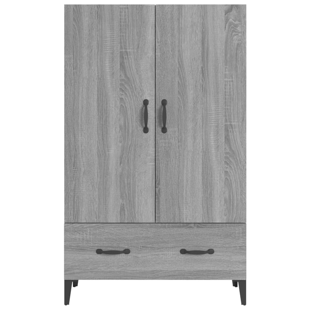 Visoka komoda boja hrasta sonome 70x31x115 cm konstruirano drvo