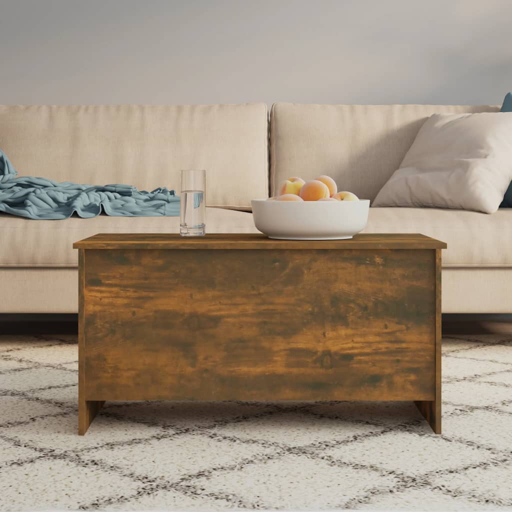 Stolić za kavu boja hrasta 102x55,5x52,5 cm konstruirano drvo