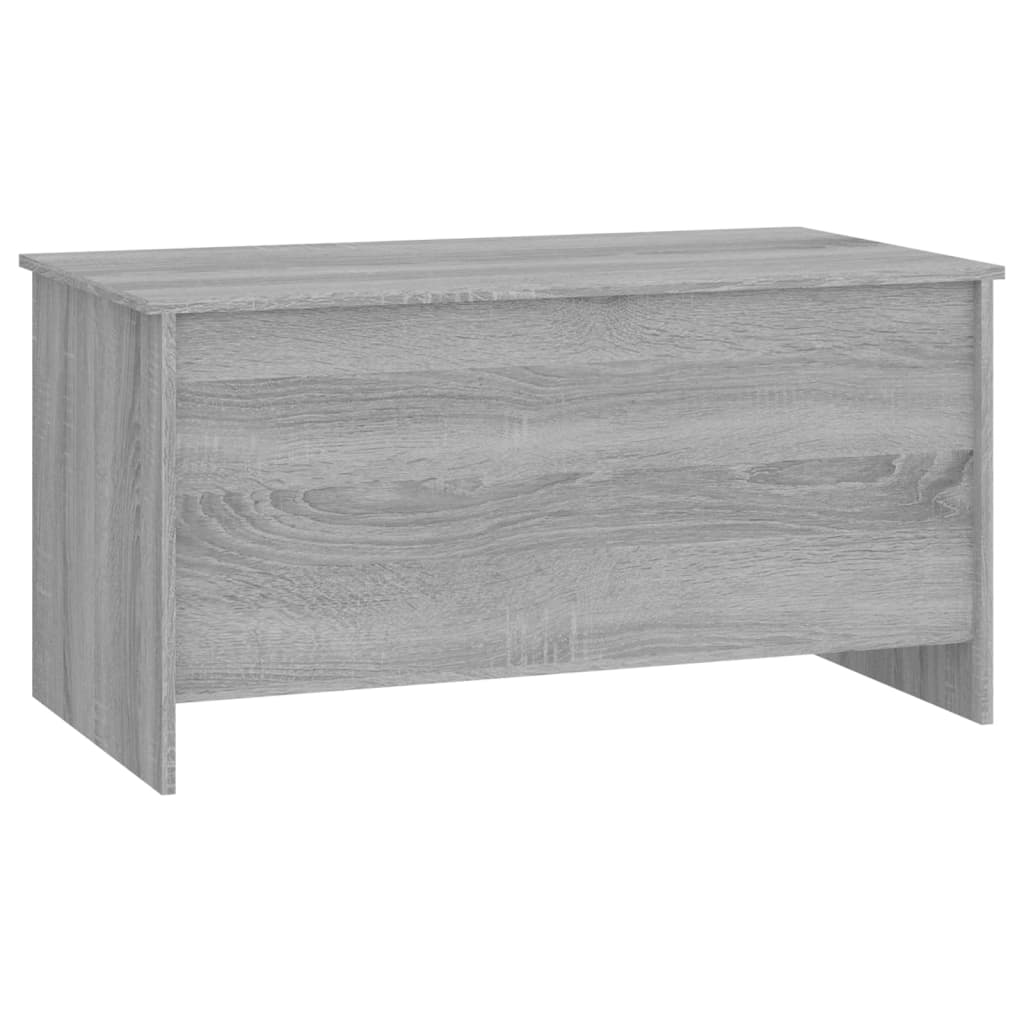 Stolić za kavu sivi hrast 102x55,5x52,5 cm konstruirano drvo