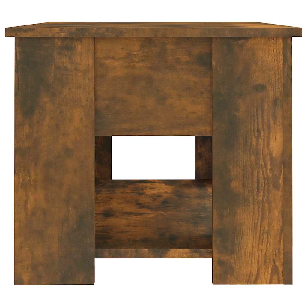 Stolić za kavu boja hrasta 79 x 49 x 41 cm konstruirano drvo