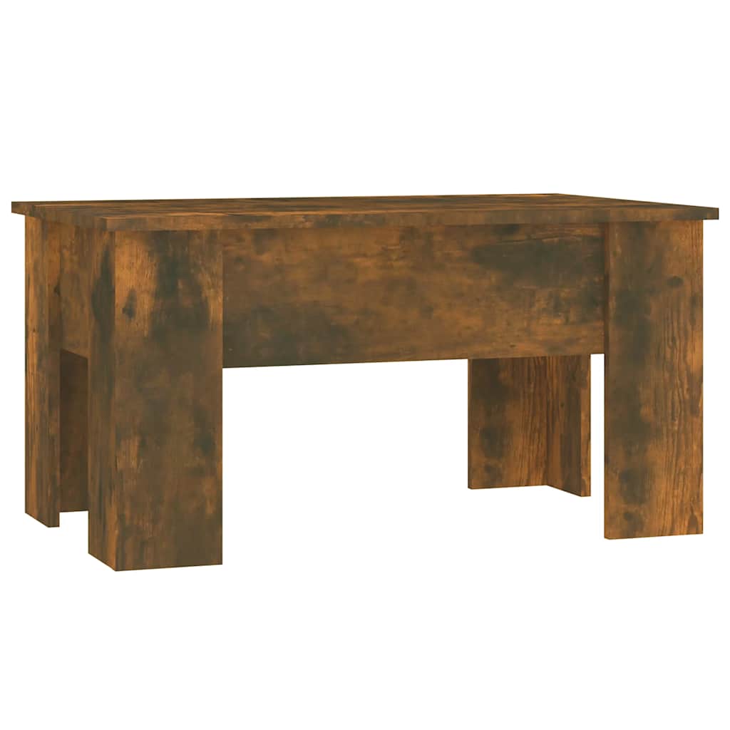 Stolić za kavu boja hrasta 79 x 49 x 41 cm konstruirano drvo