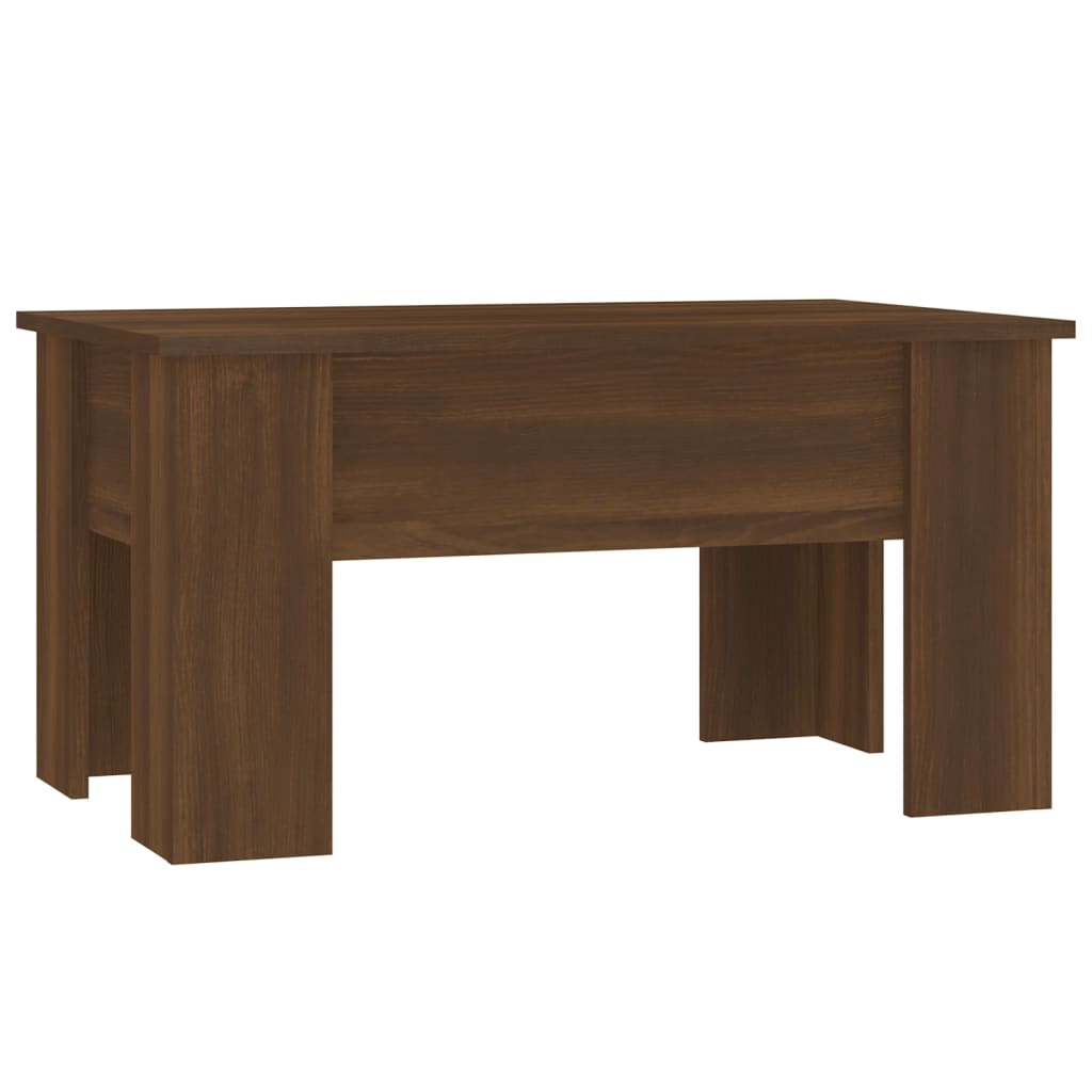 Stolić za kavu smeđi hrast 79 x 49 x 41 cm konstruirano drvo