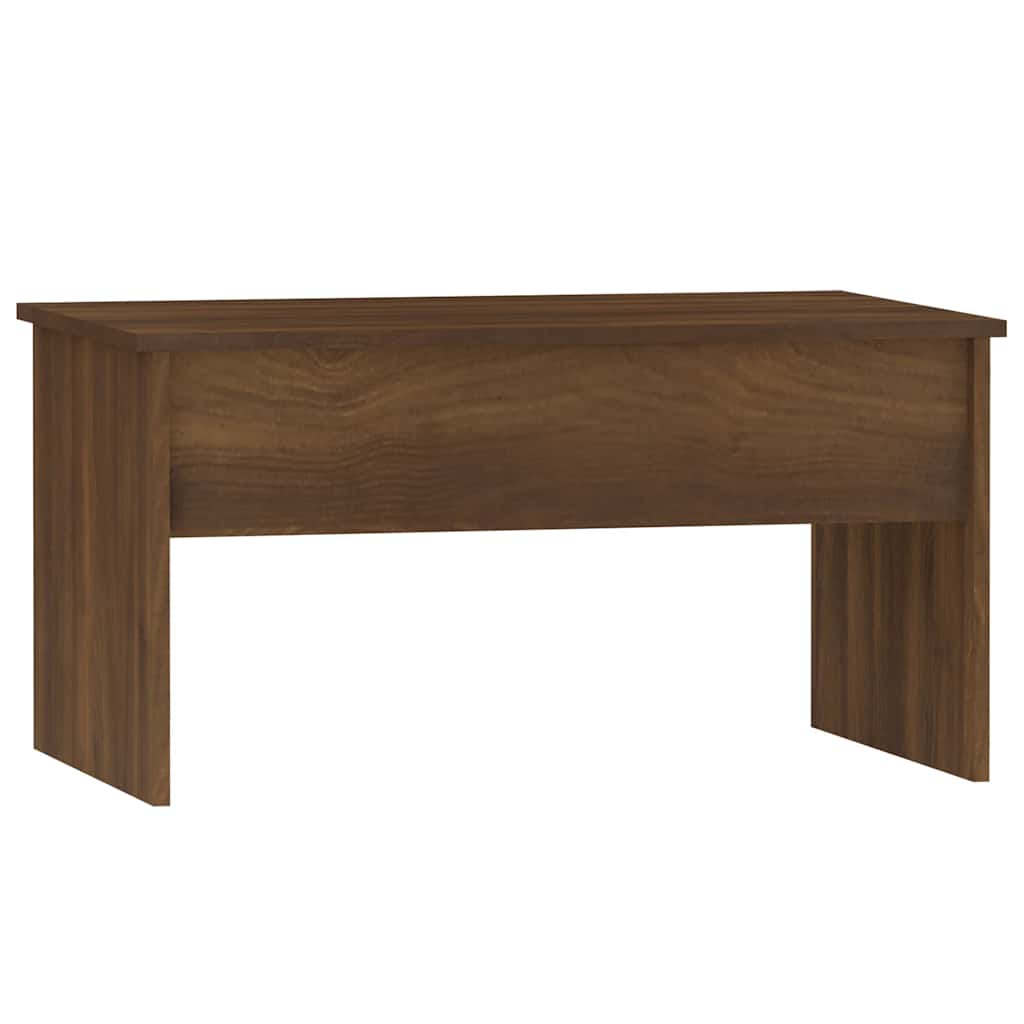 Stolić za kavu Smeđa hrasta 80x50,5x41,5 cm konstruirano drvo