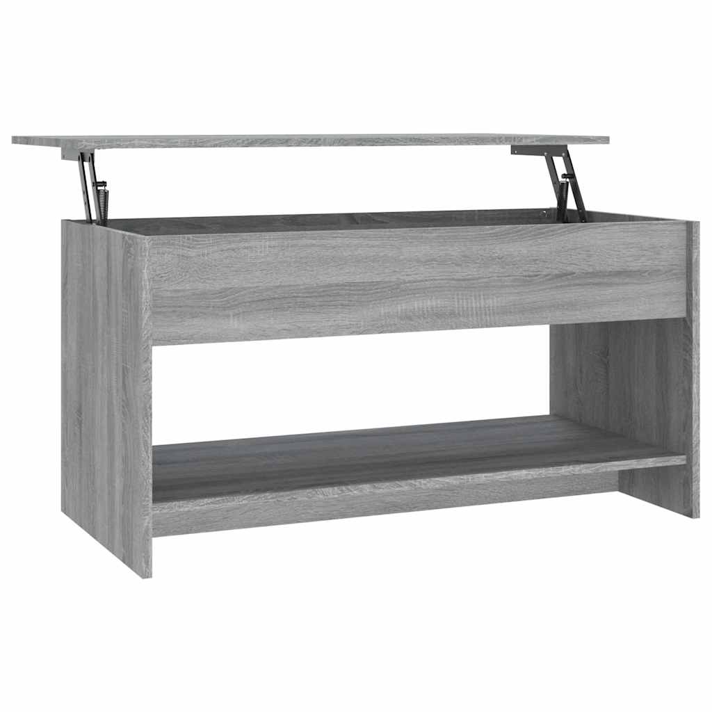 Stolić za kavu boja hrasta 102x50x52,5 cm konstruirano drvo
