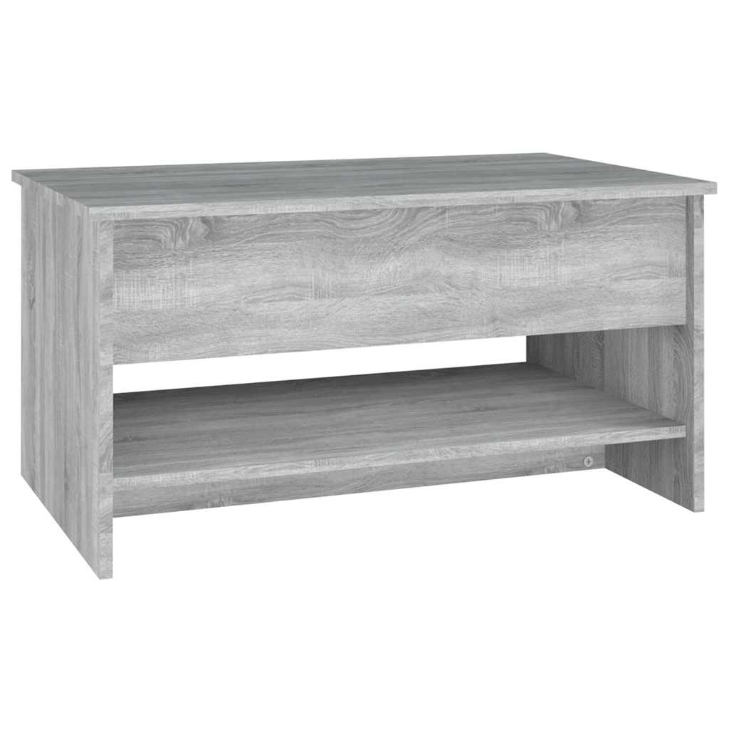 Stolić za kavu boja hrasta 80 x 50 x 40 cm konstruirano drvo