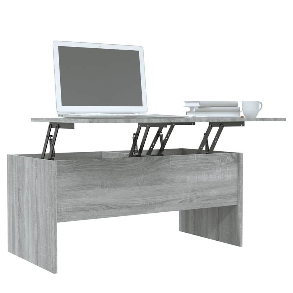 Stolić za kavu boja hrasta 102x50,5x46,5 cm konstruirano drvo