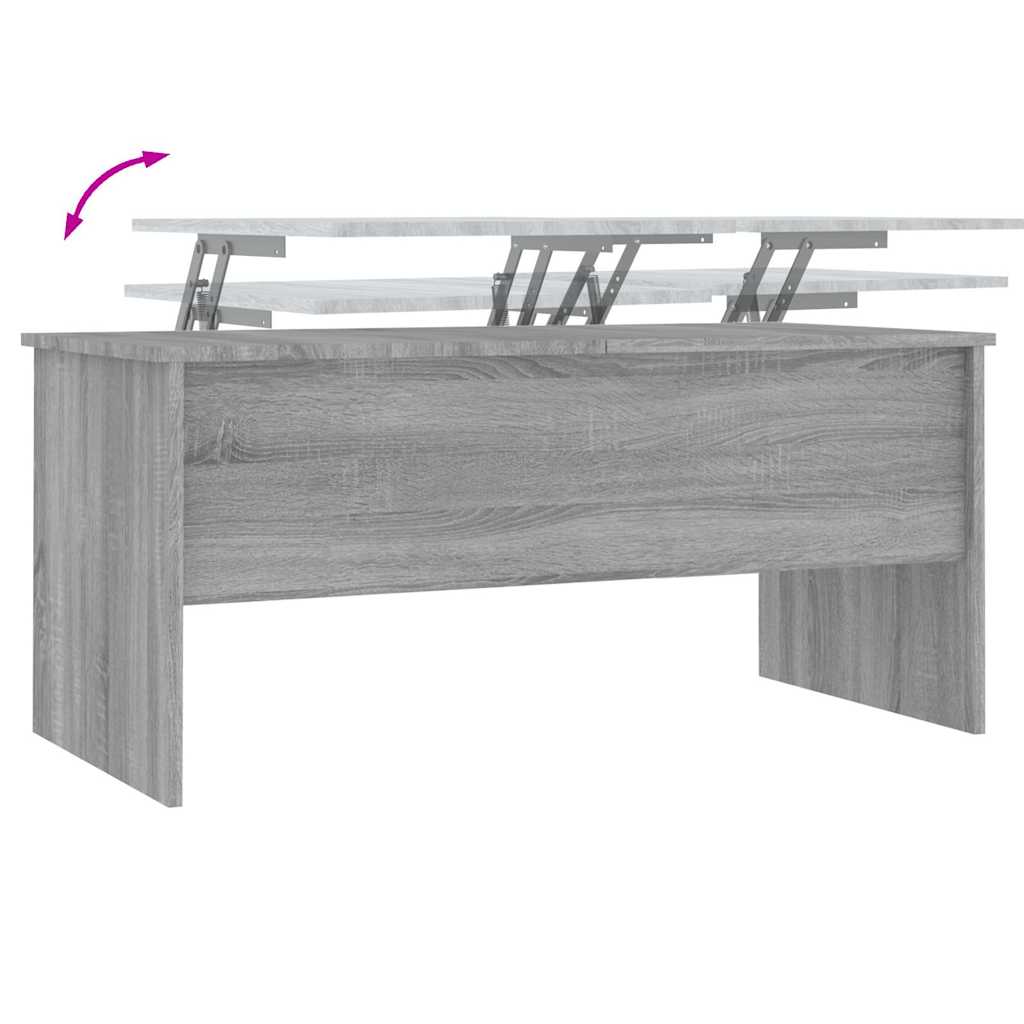 Stolić za kavu boja hrasta 102x50,5x46,5 cm konstruirano drvo