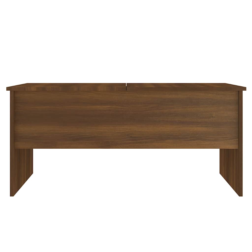 Stolić za kavu Smeđa hrasta 102x50,5x46,5 cm konstruirano drvo