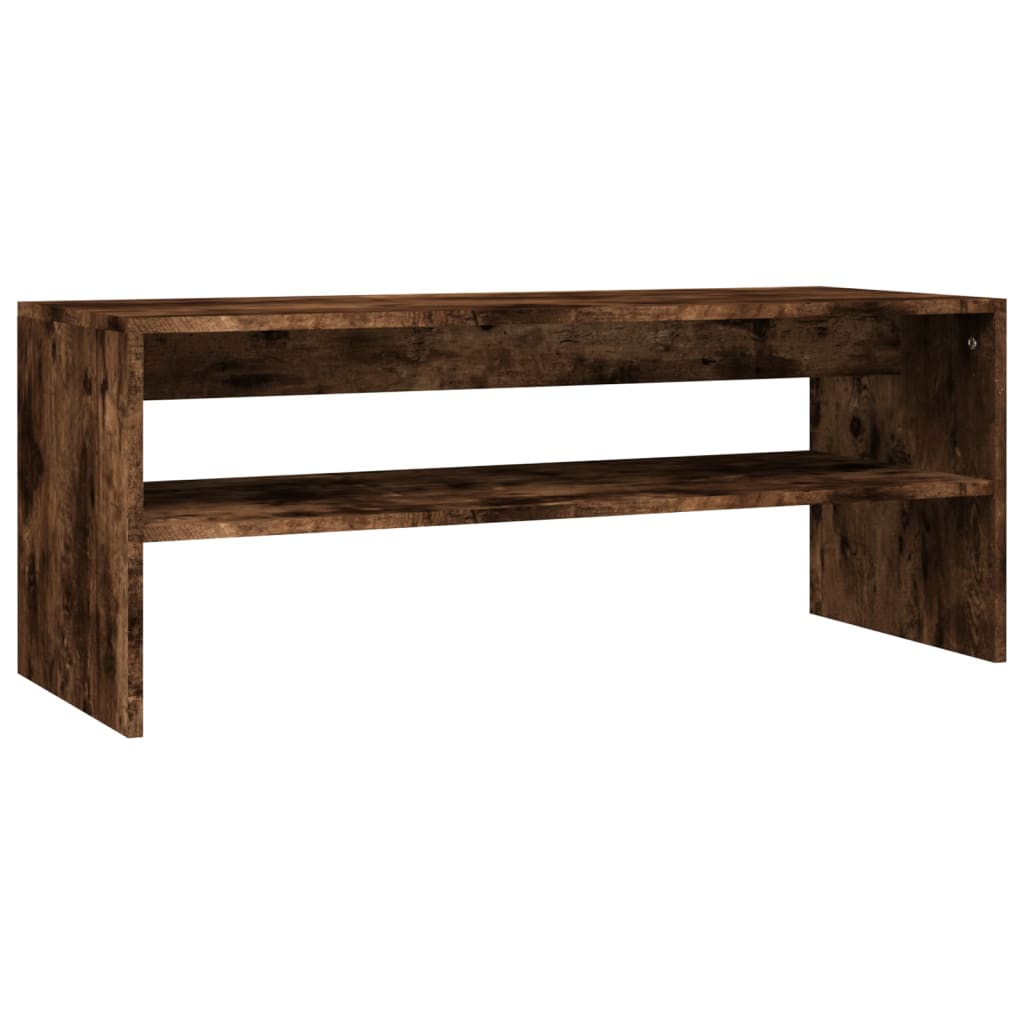 Stolić za kavu boja hrasta 100x40x40 cm od konstruiranog drva