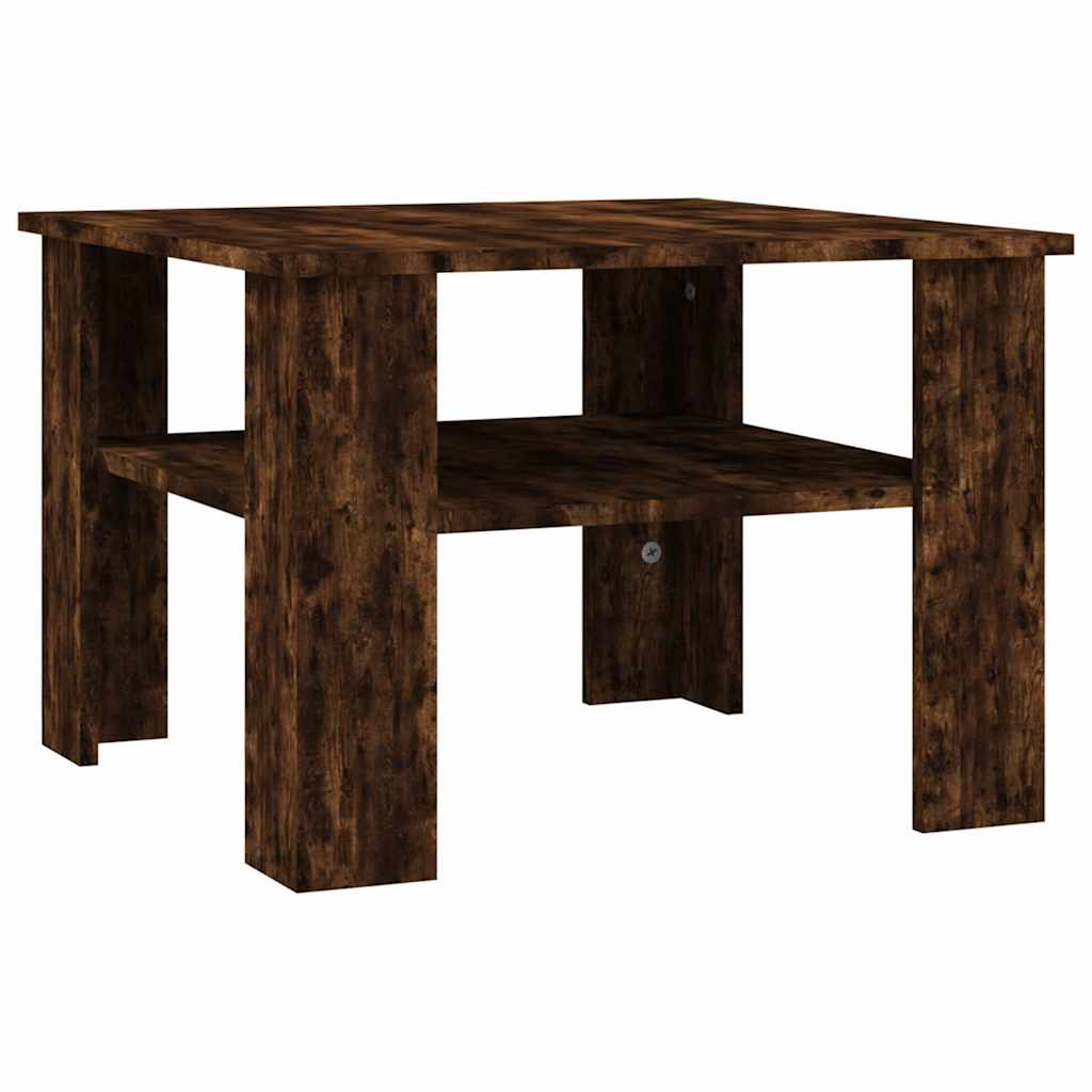 Stolić za kavu boja hrasta 60x60x42 cm od konstruiranog drva
