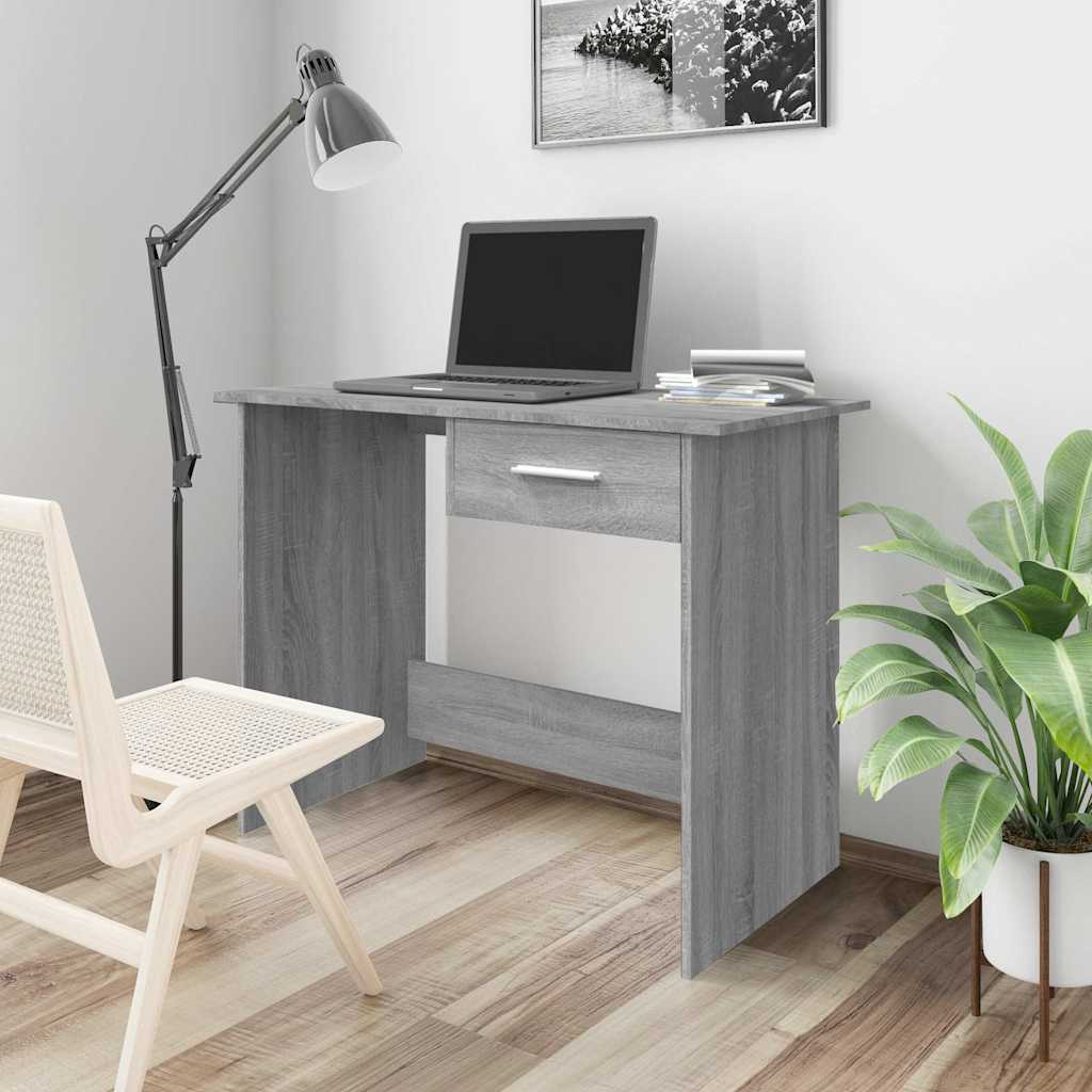 Radni stol boja hrasta sonome 100x50x76 cm konstruirano drvo