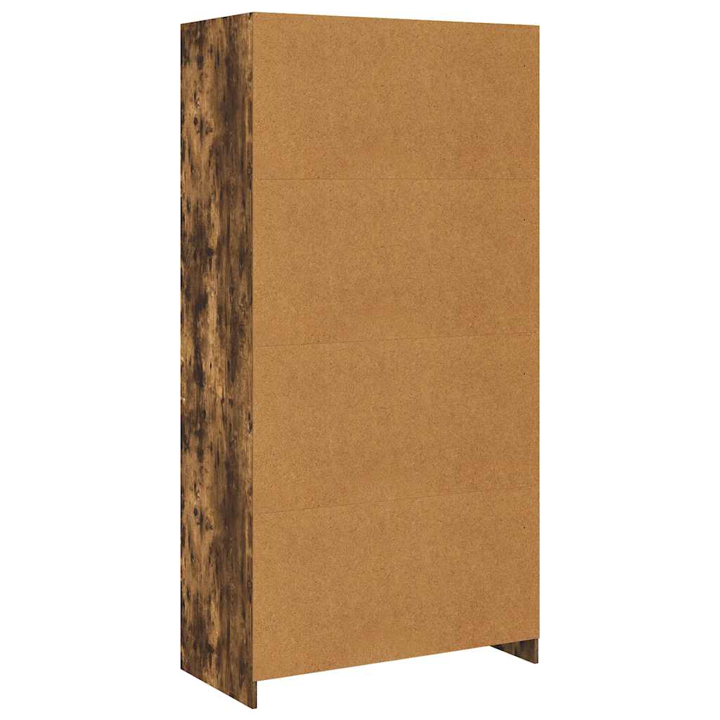 Ormar boja dimljenog hrasta 100 x 50 x 200 cm konstruirano drvo