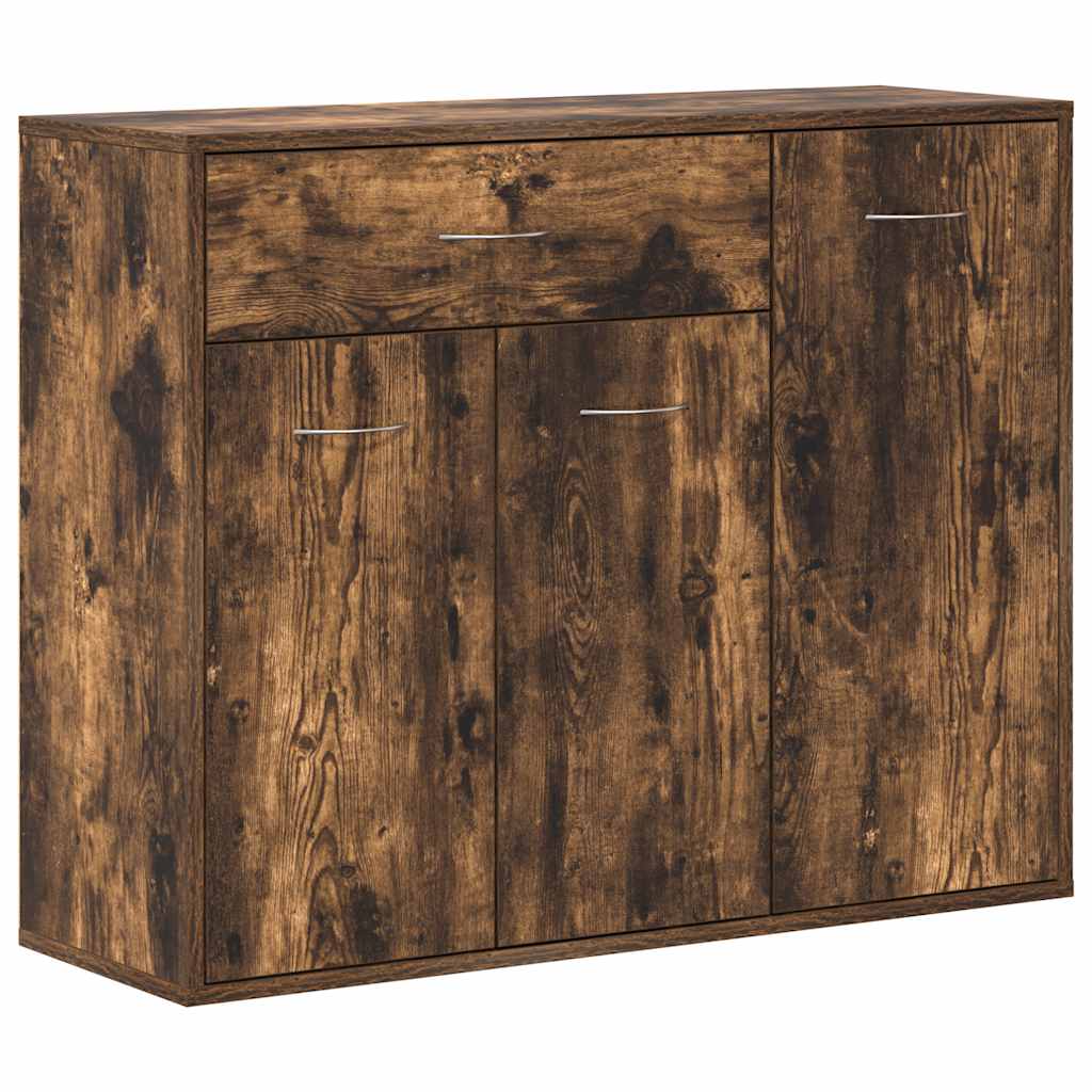Komoda boja dimljenog hrasta 88x30x70 cm od konstruiranog drva
