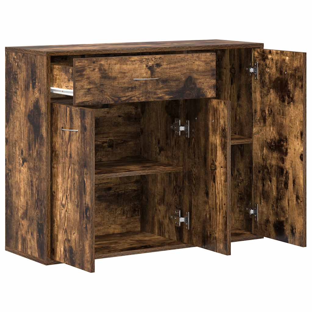 Komoda boja dimljenog hrasta 88x30x70 cm od konstruiranog drva