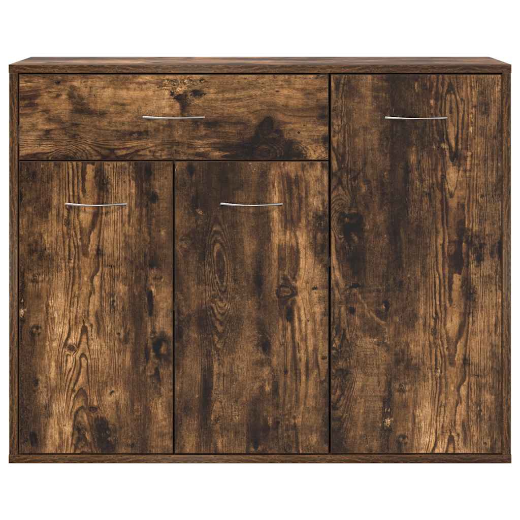 Komoda boja dimljenog hrasta 88x30x70 cm od konstruiranog drva