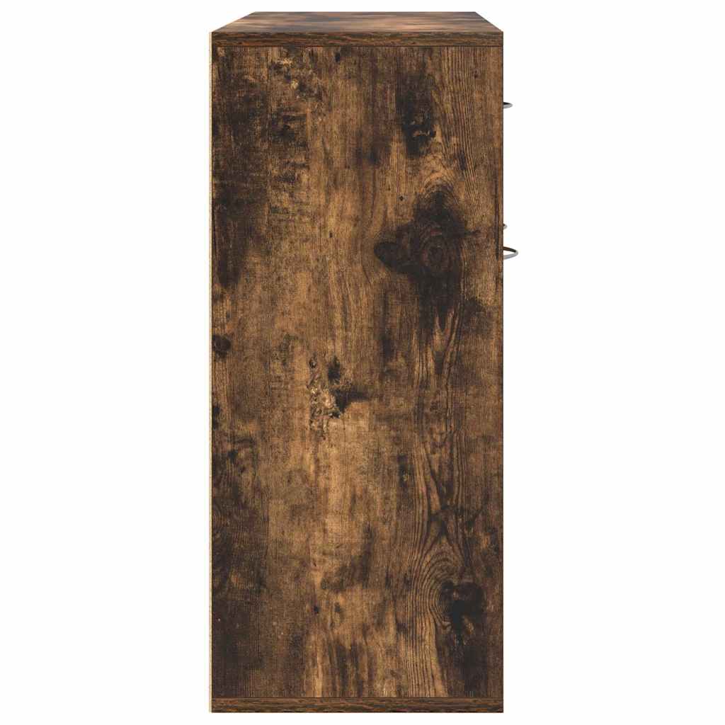 Komoda boja dimljenog hrasta 88x30x70 cm od konstruiranog drva