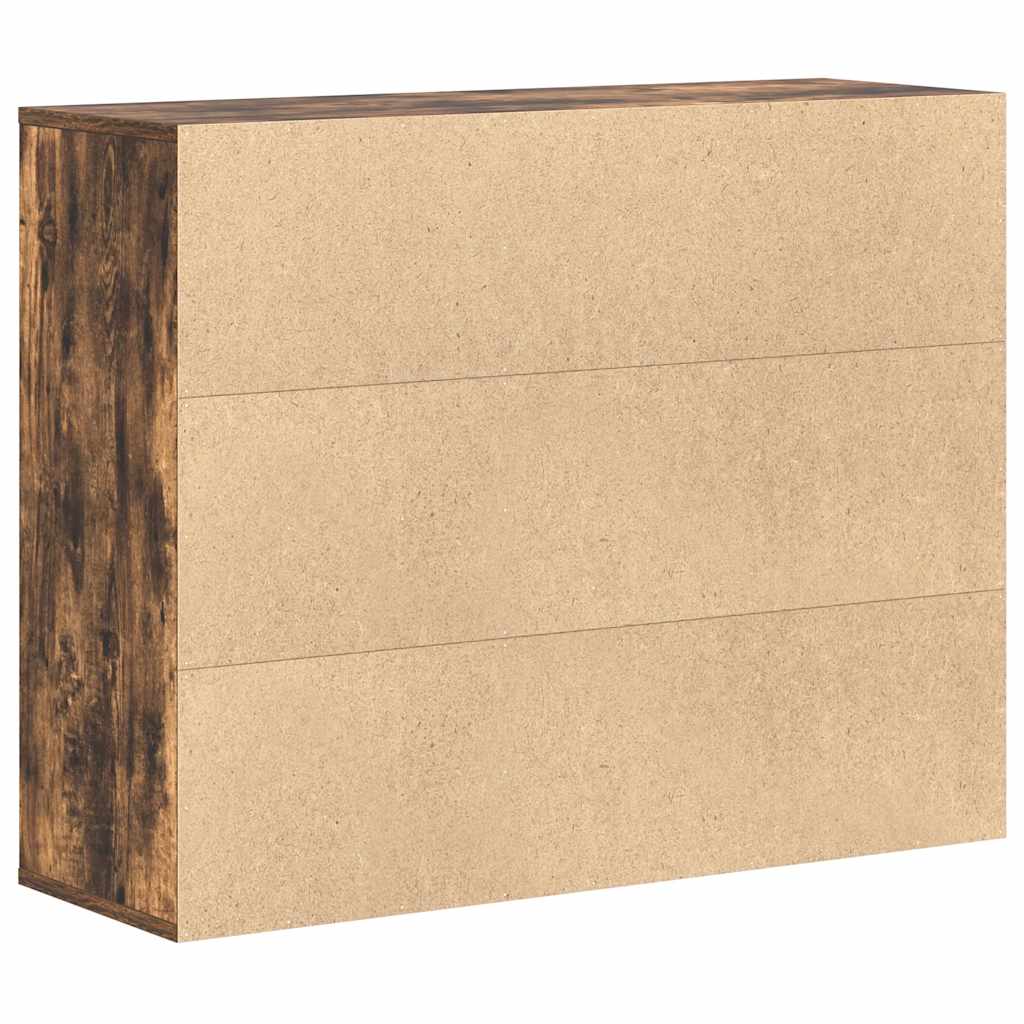Komoda boja dimljenog hrasta 88x30x70 cm od konstruiranog drva