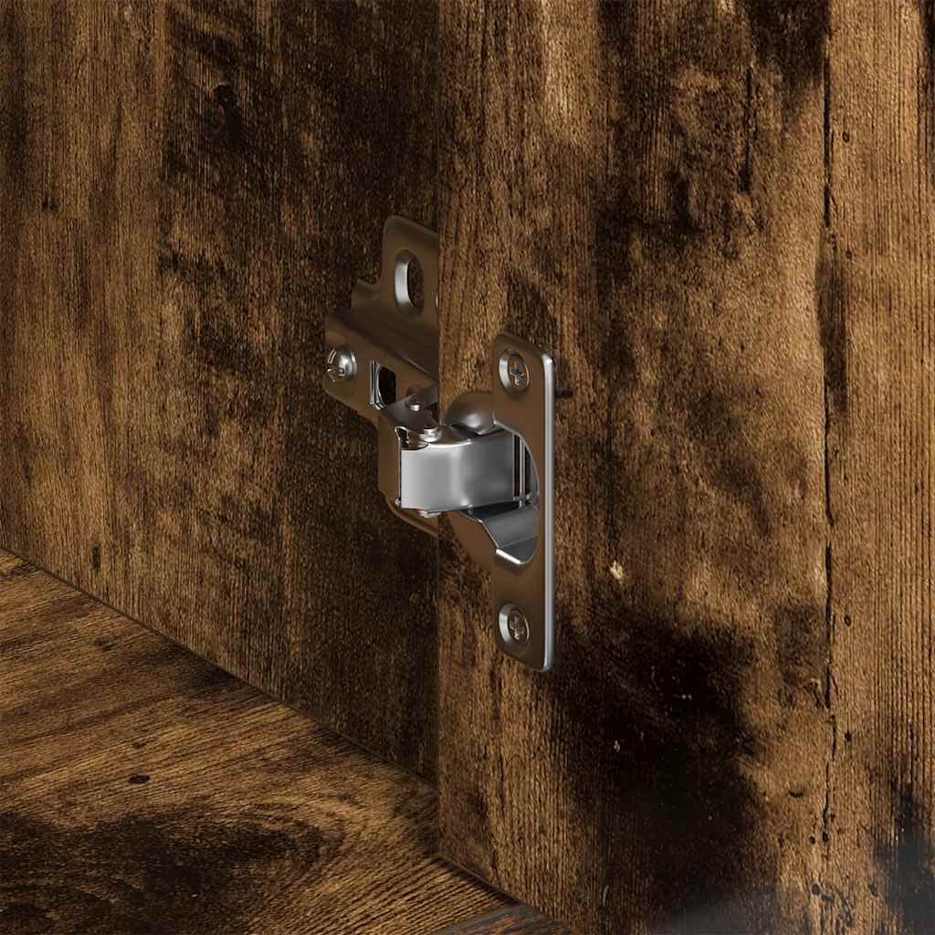 Komoda boja dimljenog hrasta 88x30x70 cm od konstruiranog drva