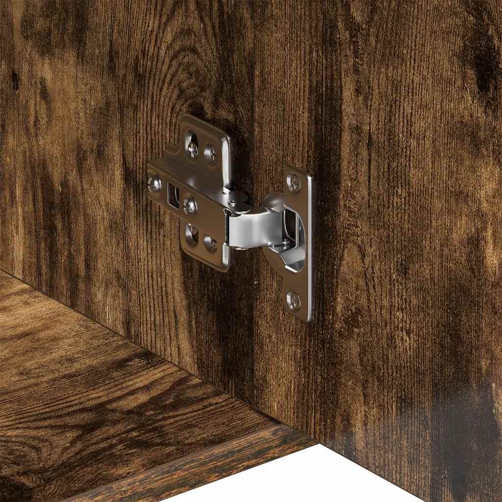 Komoda boja dimljenog hrasta 88x30x70 cm od konstruiranog drva
