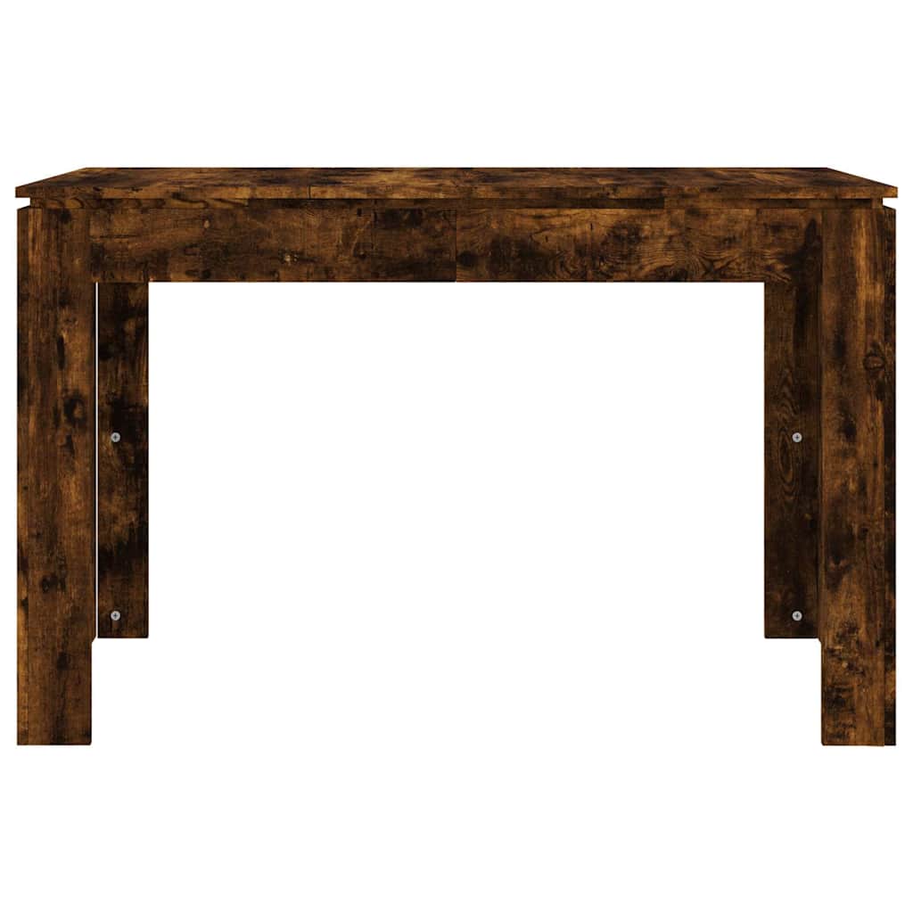 Blagovaonski stol boja dimljenog hrasta 120 x 60 x 76 cm drveni