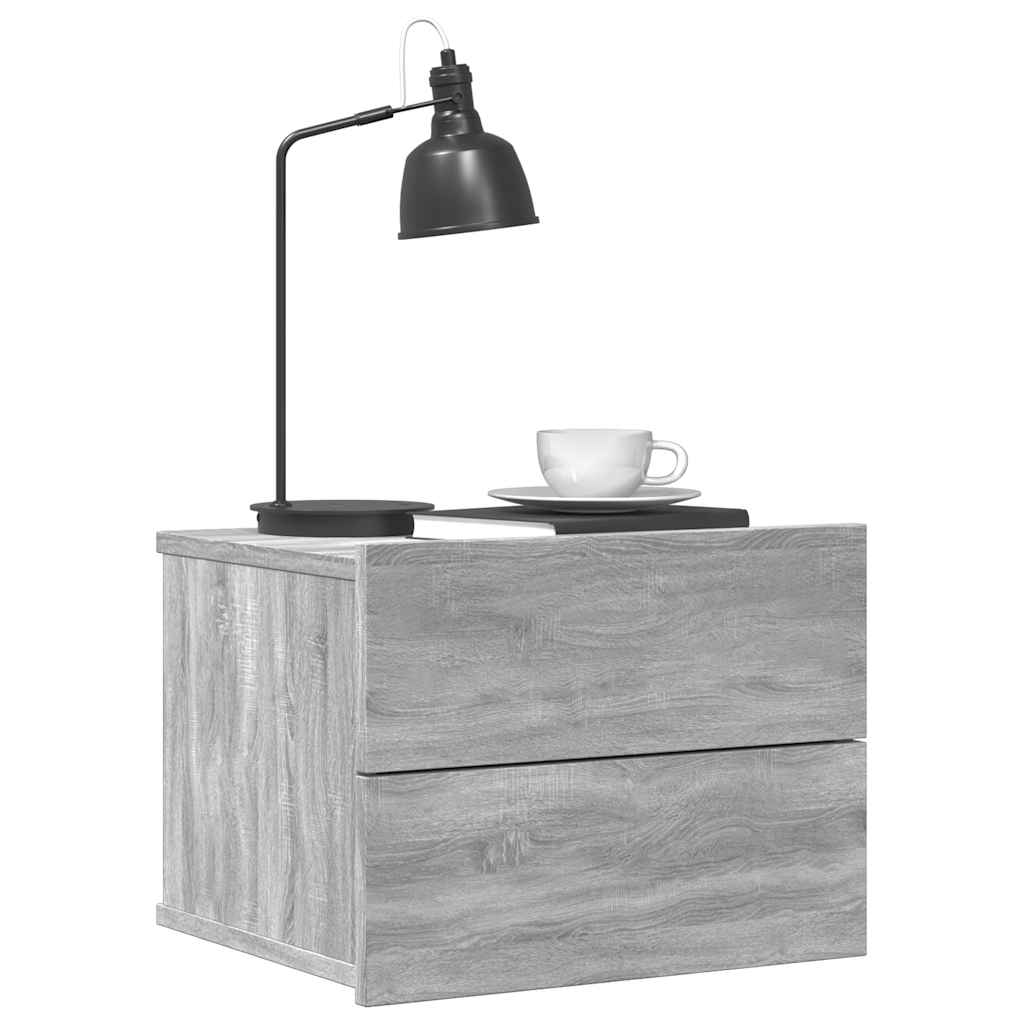 Noćni ormarić boja hrasta sonome 40x30x30 cm konstruirano drvo