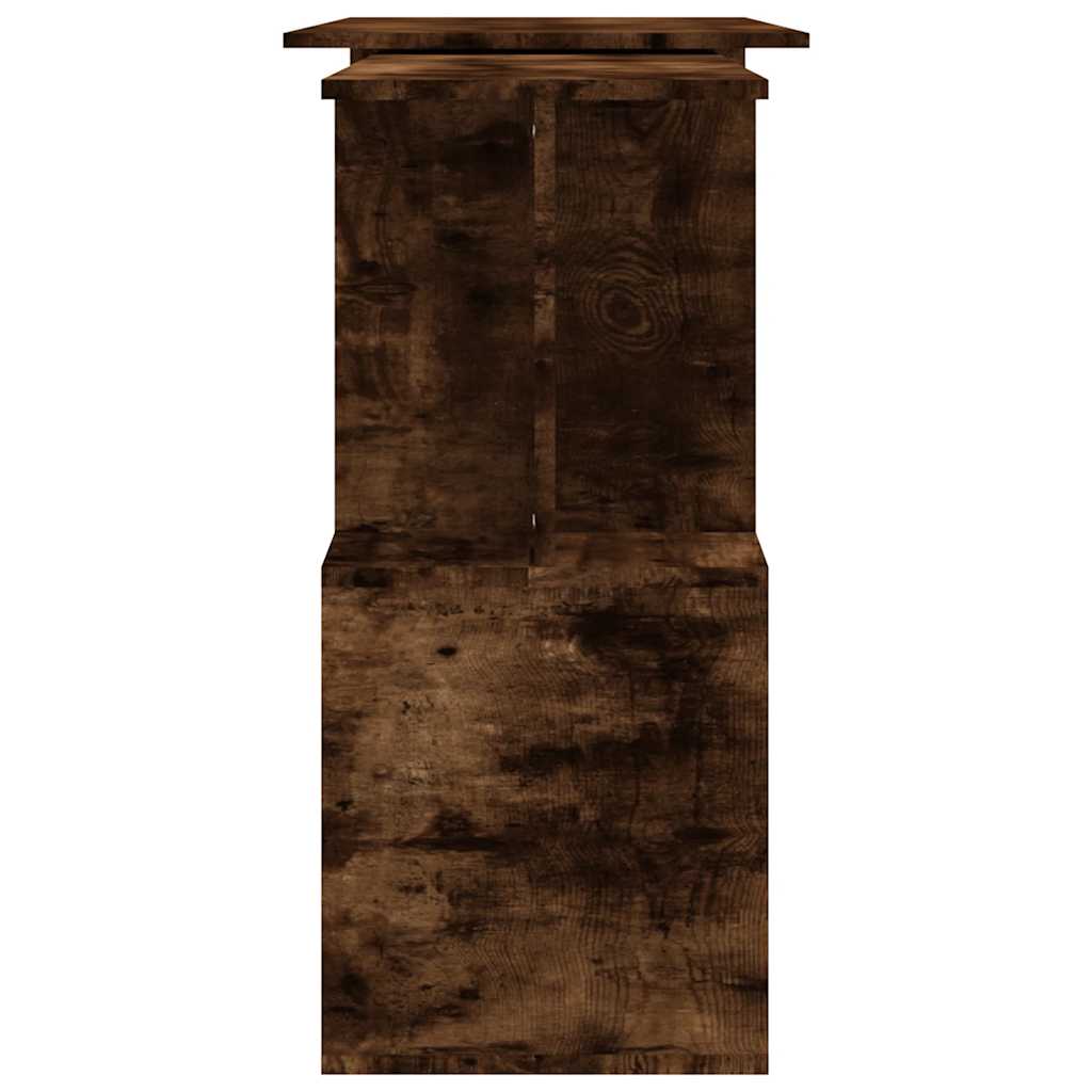 Kutni radni stol boja hrasta 200 x 50 x 76 cm konstruirano drvo