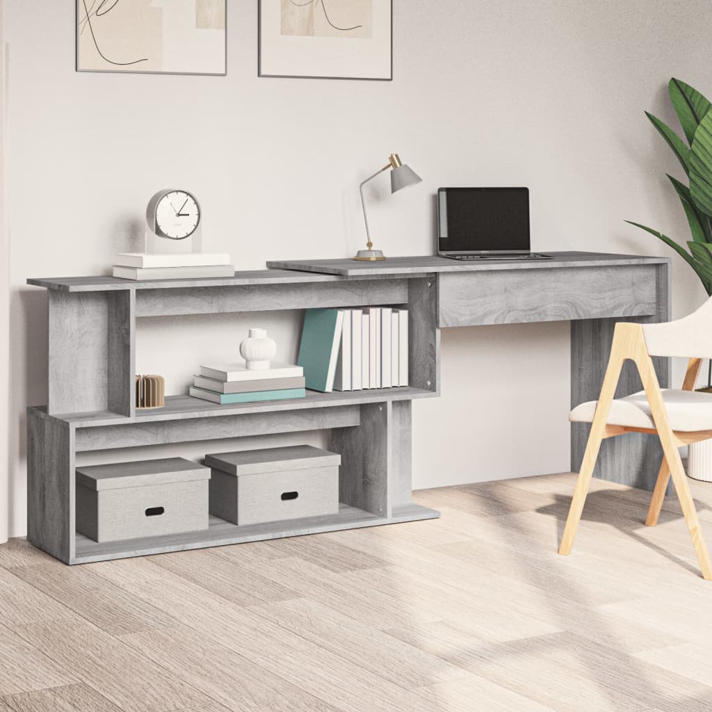 Radni stol boja hrasta sonome 200x50x76 cm konstruirano drvo