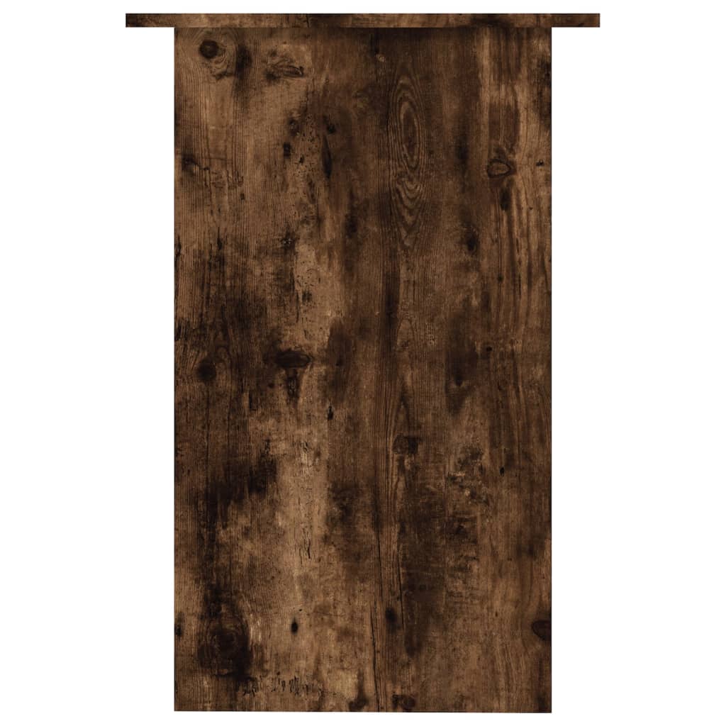 Radni stol boja dimljenog hrasta 90x50x74 cm konstruirano drvo