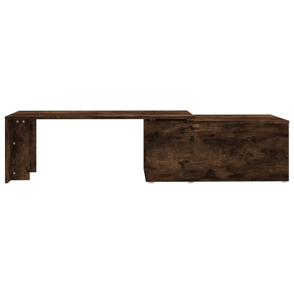 Stolić za kavu boja hrasta 150 x 50 x 35 cm konstruirano drvo