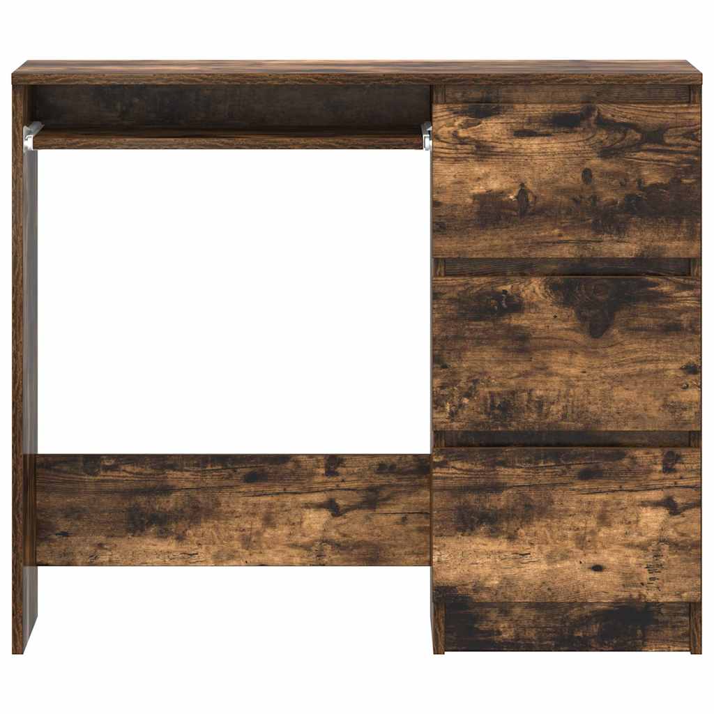 Radni stol boja dimljenog hrasta 90x45x76 cm konstruirano drvo