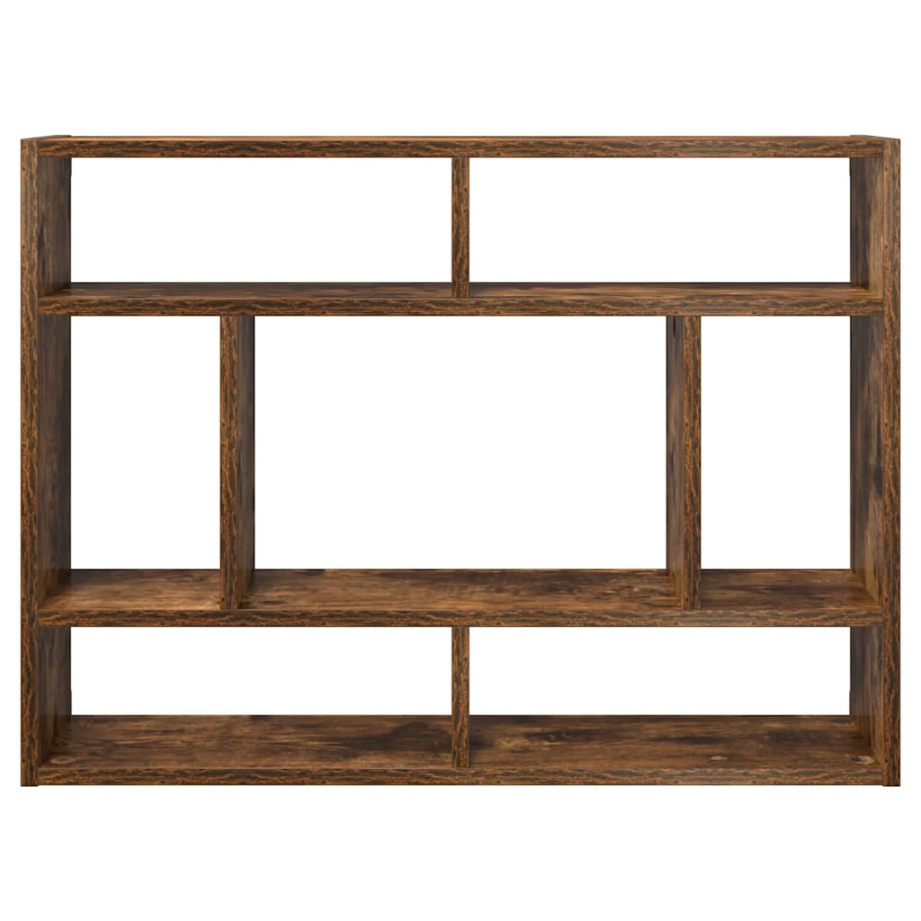 Zidna polica boja hrasta 75 x 16 x 55 cm konstruirano drvo