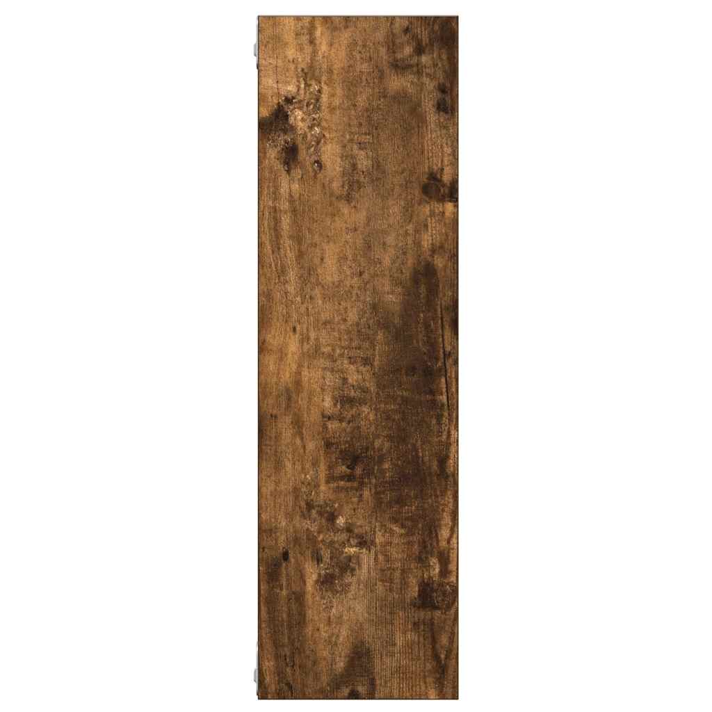 Zidna polica boja hrasta 75 x 16 x 55 cm konstruirano drvo