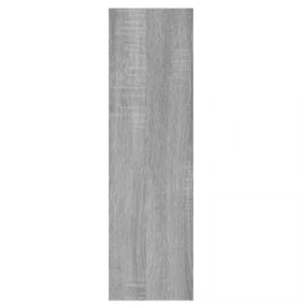 Zidna polica boja hrasta sonome 75x16x55 cm konstruirano drvo