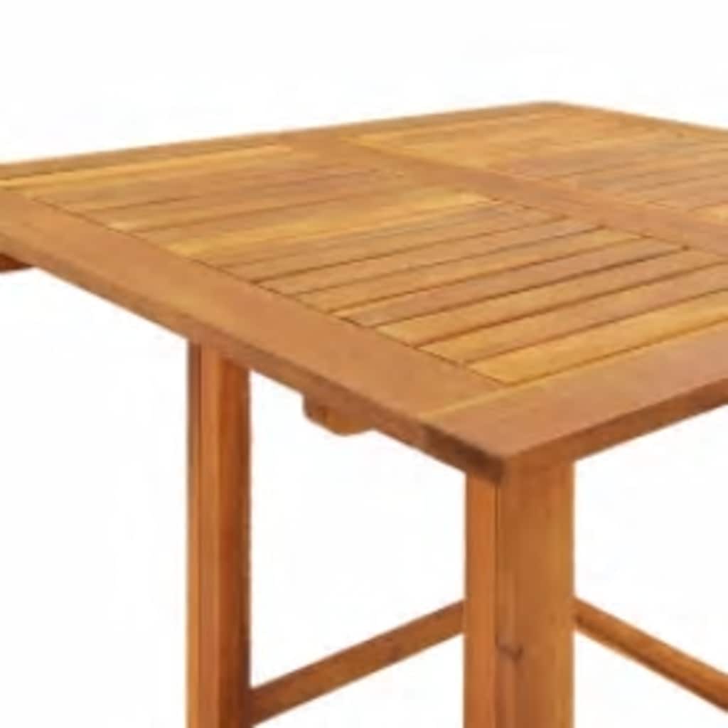 Bistro stol 75 x 75 x 110 cm od masivnog bagremovog drva