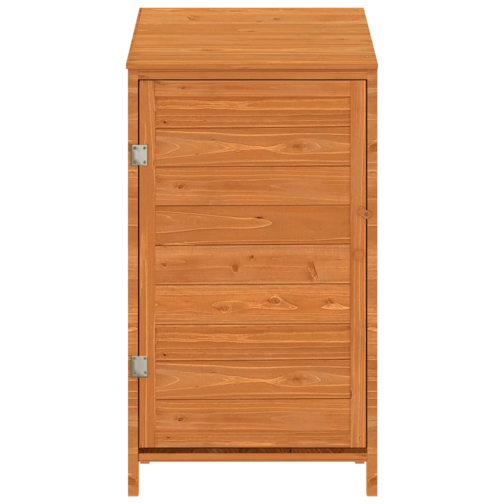 Vrtno spremište smeđe 55 x 52 x 112 cm od masivne jelovine