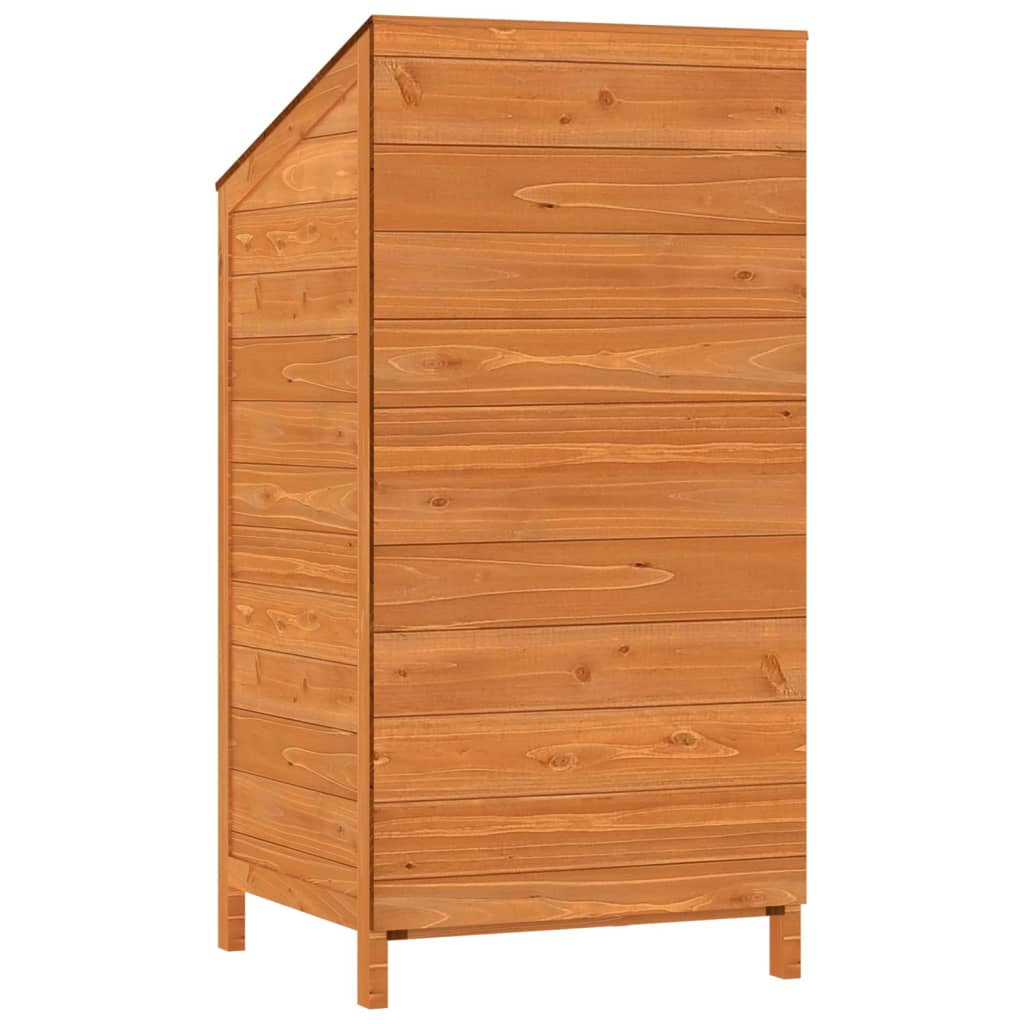 Vrtno spremište smeđe 55 x 52 x 112 cm od masivne jelovine