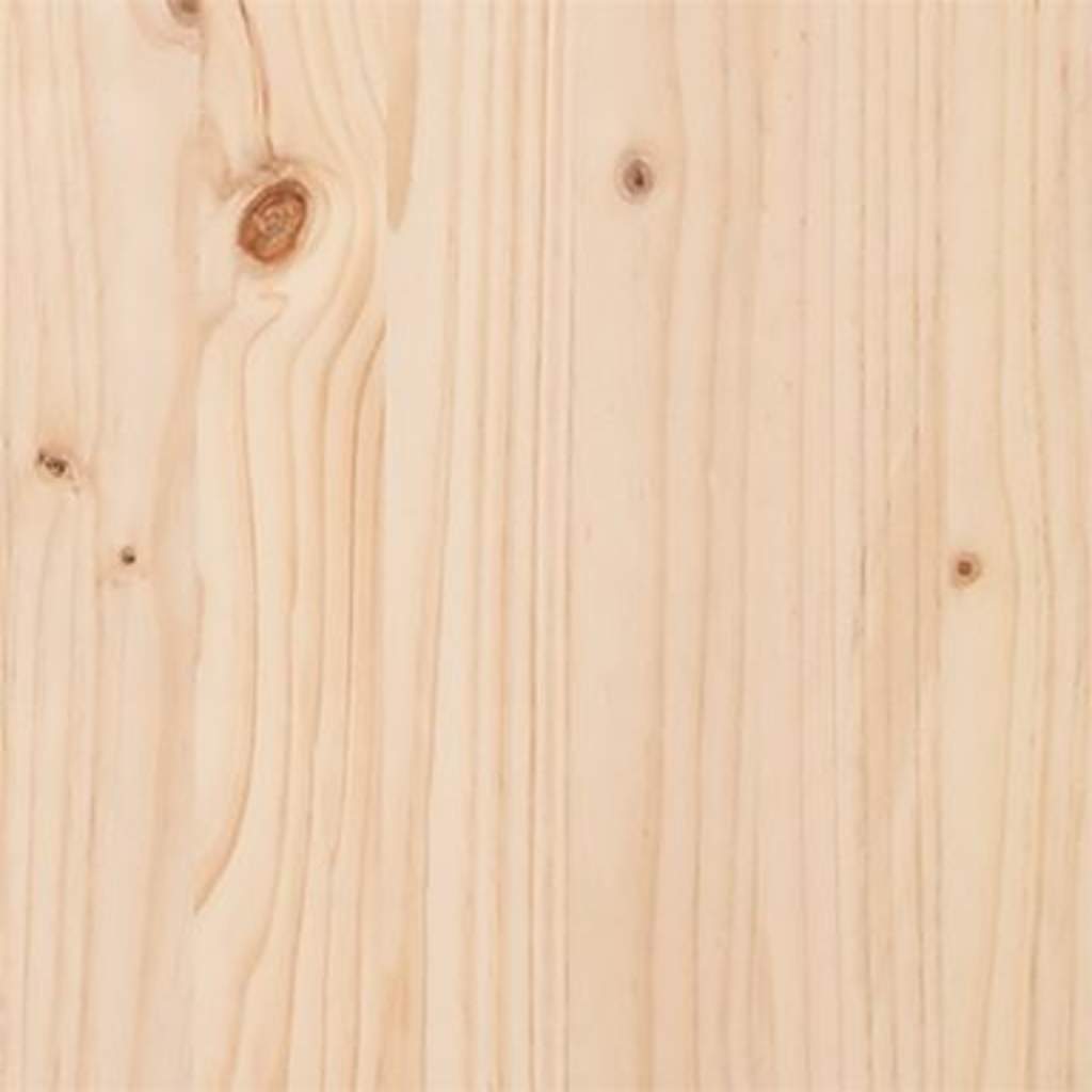 Okvir za krevet od masivnog drva 120 x 190 cm mali bračni