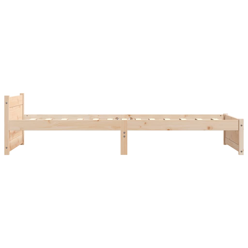 Okvir za krevet od masivnog drva 100 x 200 cm