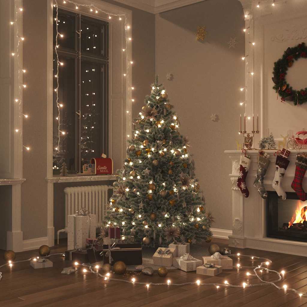 LED traka s 400 LED žarulja topla bijela PVC
