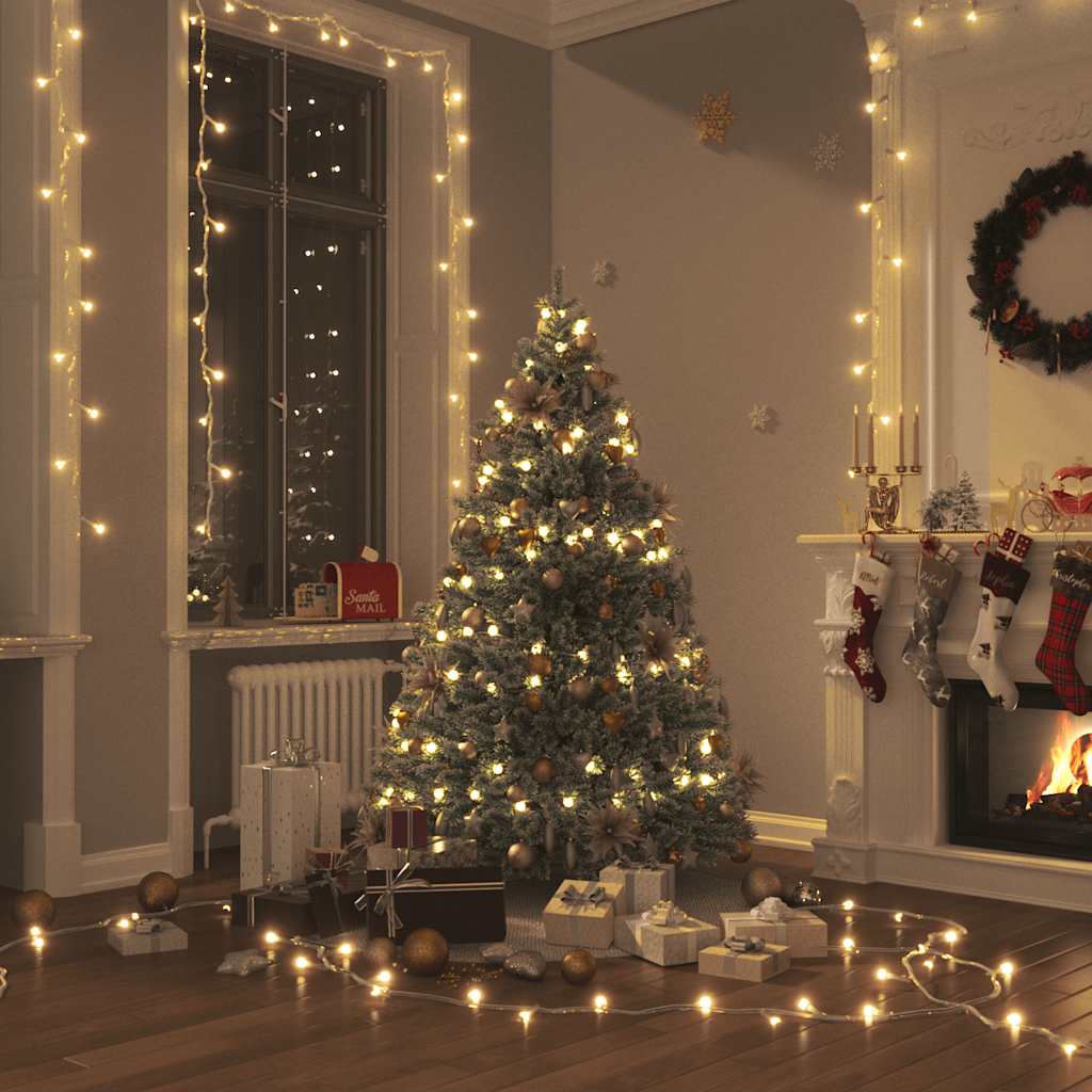 LED traka s 400 LED žarulja topla bijela PVC