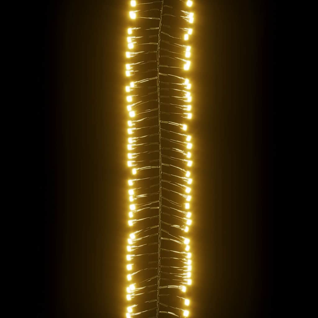 LED traka s 1000 LED žarulja topla bijela PVC