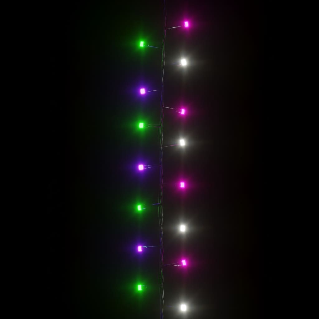 Kompaktna LED traka s 400 LED žarulja pastelna šarena 13 m PVC