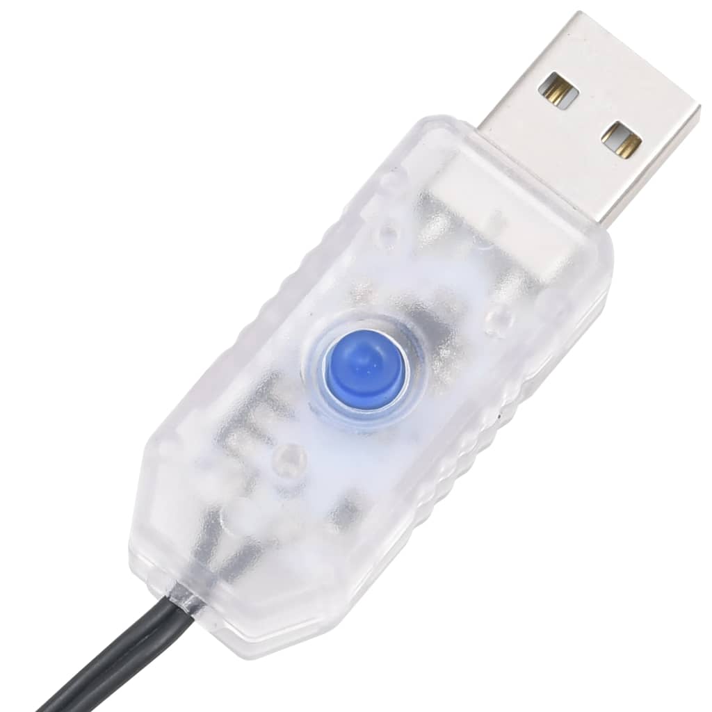 Kompaktna LED traka s 400 LED žarulja pastelna šarena 13 m PVC