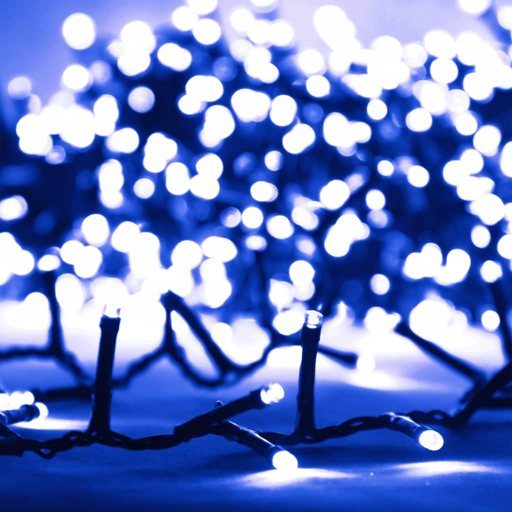 Kompaktna LED traka s 3000 LED žarulja plava 65 m PVC