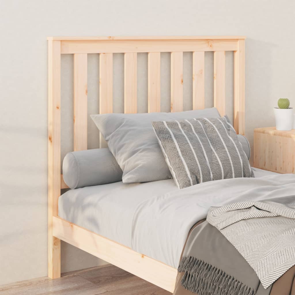 Uzglavlje za krevet 106 x 6 x 101 cm od masivne borovine