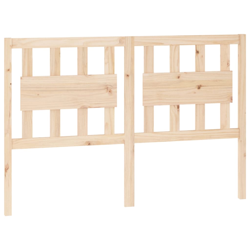 Uzglavlje za krevet 125,5 x 4 x 100 cm od masivne borovine