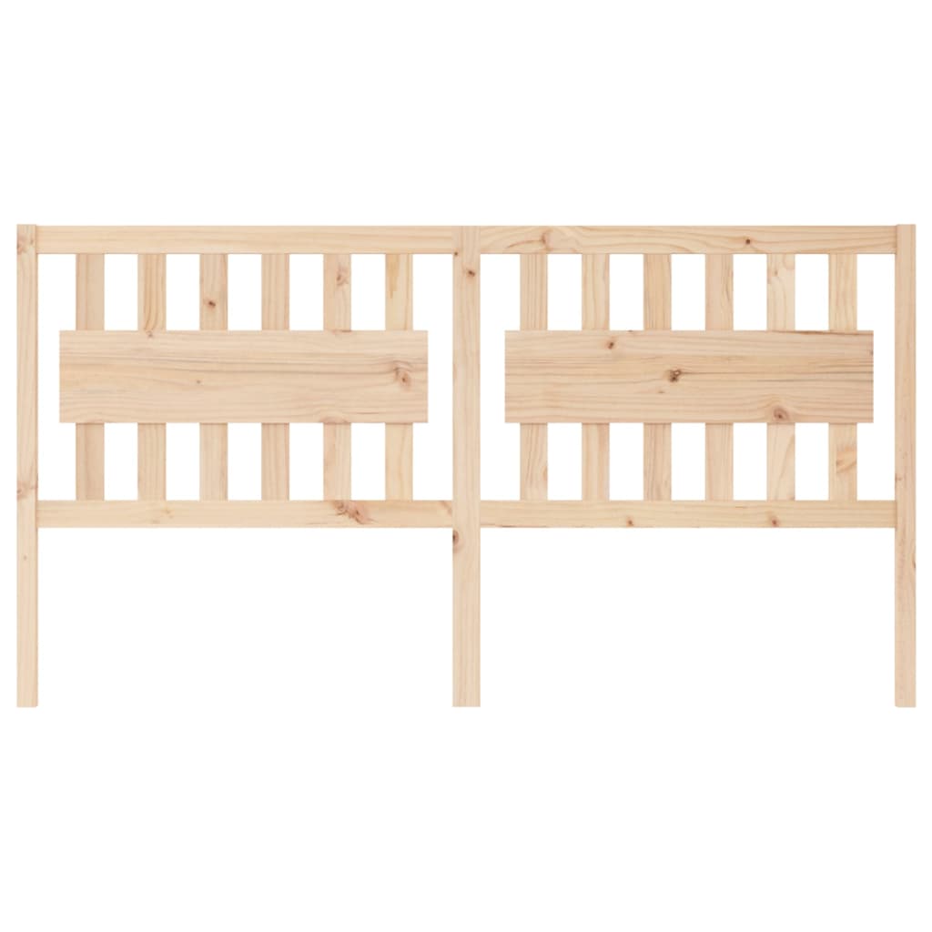 Uzglavlje za krevet 185,5 x 4 x 100 cm od masivne borovine
