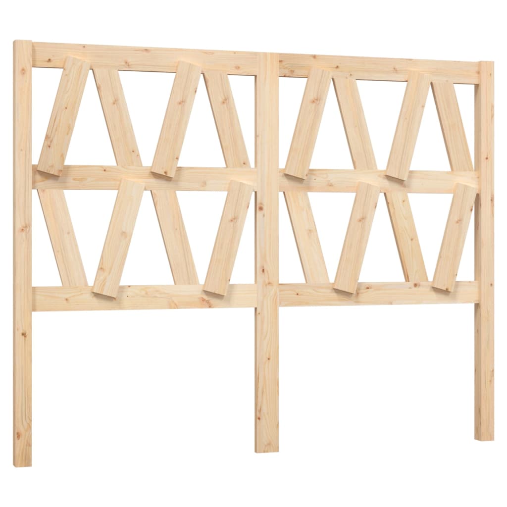 Uzglavlje za krevet 141 x 4 x 100 cm od masivne borovine