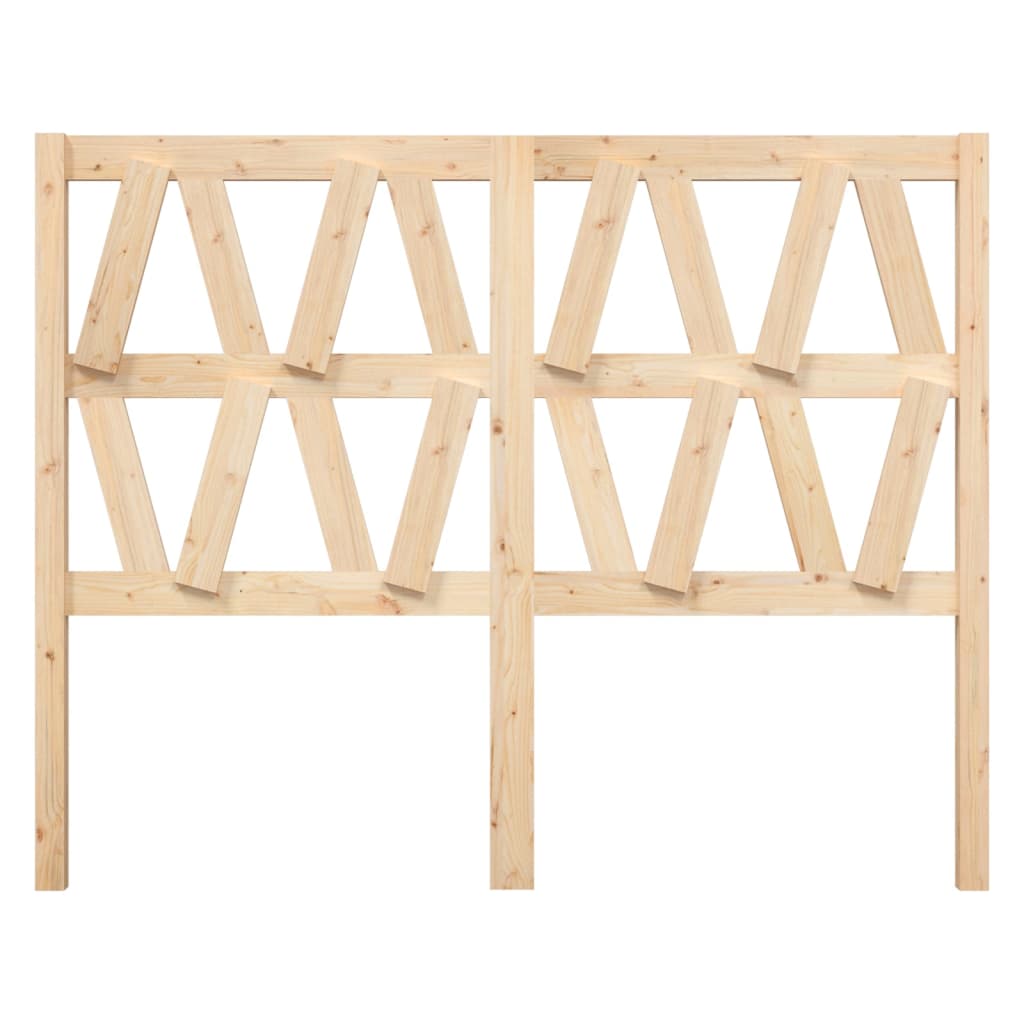 Uzglavlje za krevet 141 x 4 x 100 cm od masivne borovine